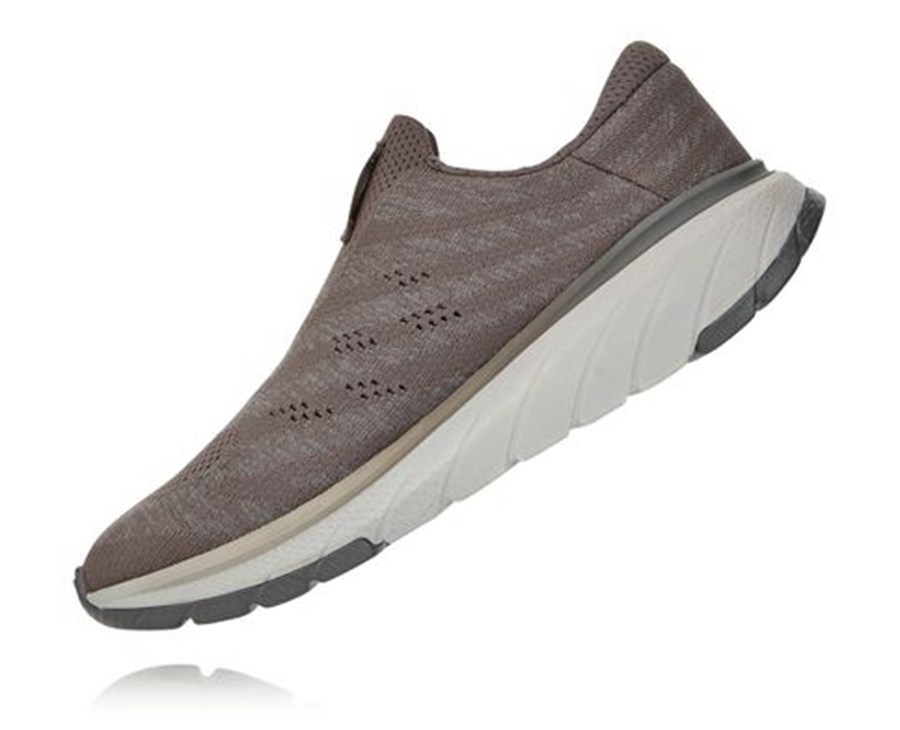 Hoka One One Cavu 3 Slip Löparskor Herr - Grå - CNOFU-5472